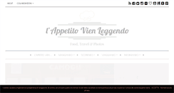Desktop Screenshot of l-appetito-vien-leggendo.com